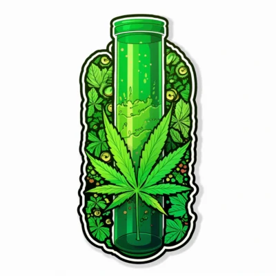 green crack sticker