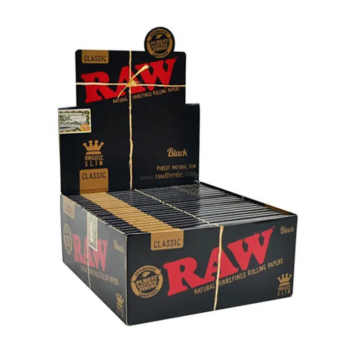 RAW Black kingsize slim