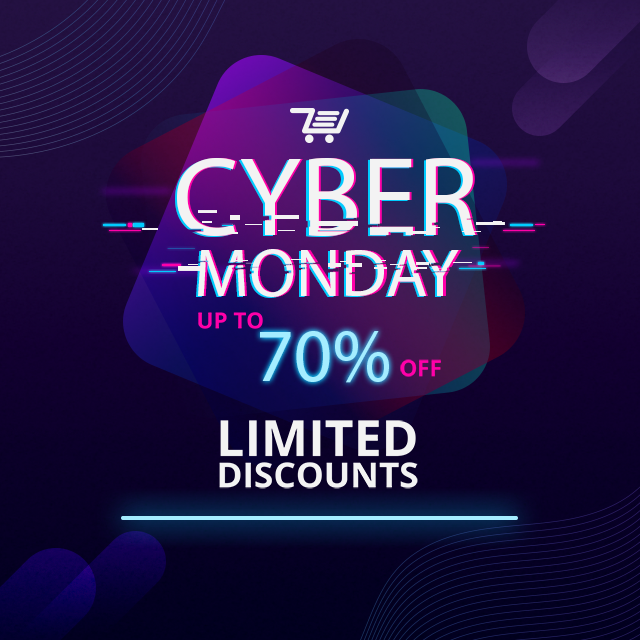 Cyber monday 70%